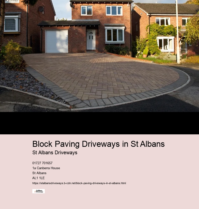 Block Paving Driveways in St Albans