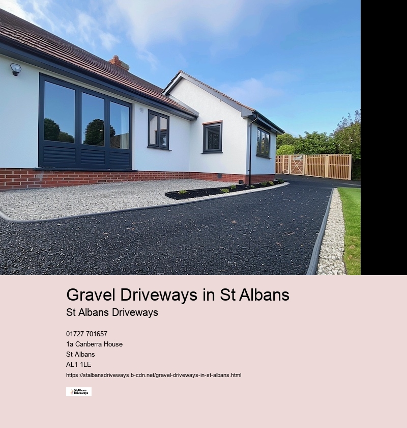 How St Albans residents rely on us for their driveway needs.